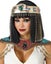 Jewel of the Nile Black Bob Wig and Headpiece Carousel 1