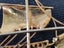 Pure 18k gold Viking ship broach 18 carat yellow gold Carousel 4