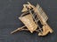 Pure 18k gold Viking ship broach 18 carat yellow gold Carousel 6