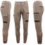 Men's Cargo Cotton Drill Work Pants UPF 50+ 13 Pockets Tradies Workwear Trous... Carousel 1