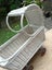 Charming vintage 1950s white cane dolls pram Carousel 7