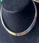 Stylish sterling silver genuine ruby 925 choker collar necklace Carousel 2