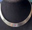 Stylish sterling silver genuine ruby 925 choker collar necklace Carousel 8