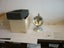 MAGNIFYING DUAL TIME CLOCK. BOXED / NEW BATT OPERATED Carousel 4