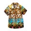 New Adults Kids Cotton Hawaiian Beach Shirt Cool Dry Tropical Summer Casual T... Carousel 17