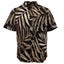 100% Cotton Adults Hawaiian Beach Shirt Summer Casual Tee Tops - Palm Leaf Carousel 2