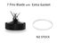 7 Fins Extractor Blade Replacement + Extra Rubber Gasket for Ninja Blender Carousel 1