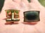 Vintage 9ct Gold & Greenstone Cuff Links - 10 Grams Carousel 8