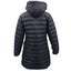 Women's Longline Padded Hooded Jacket Puffer Puffy Quilted Windproof Zip Coat... Carousel 12