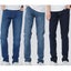 Men's Original Fit Straight Leg Jeans 5 Pocket Flex Denim Stretch Cowboy Cut ... Carousel 2