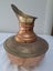 Antique copper and brass water pitcher, Made in England Carousel 1