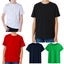 100% Cotton Kids T Shirt Childrens Boys Girls Basic Plain Short Sleeve Tee To... Carousel 3