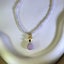 Purple Kunzite Pendant Beads Necklace Carousel 2