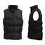 New Men's Thick Puffy Puffer Sleeveless Jacket Winter Thick Vest Quilted Jack... Carousel 3