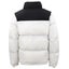 Men's Thick White & Black Fur-Lined Puffer Jacket - Heavy Winter Zip Coat Carousel 3