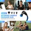 U-Shaped Hook Massage Gun Electric Deep Tissue Muscle Relaxer Silent Fitness Carousel 8