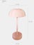 Elosung White Chic Mushroom Led Table Lamp Rechargeable Cordless Touch Control 3 Carousel 2