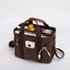 Elosung Coffee Stylish Multi Functional Mommy Diaper Bag Durable Canvas Tote Carousel 1