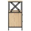 vidaXL Bedside Cabinet Sonoma Oak 34x35.5x70 cm Engineered Wood Carousel 7