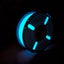 PLA Glow in the Dark Filament 1.75mm 1KG for 3D Printer - Glow Blue Carousel 1