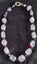 Eyecatching chunky genuine Amethyst sterling silver Necklace Carousel 4