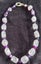 Eyecatching chunky genuine Amethyst sterling silver Necklace Carousel 6