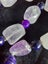 Eyecatching chunky genuine Amethyst sterling silver Necklace Carousel 8
