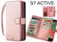 Galaxy S7 Active Case Double Wallet leather case 9 Card Slots Carousel 1