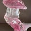 Vintage Pair of Murano Glass Carnival Dancing Figurines – Pink & Gold Fleck Carousel 8