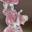 Vintage Pair of Murano Glass Carnival Dancing Figurines – Pink & Gold Fleck Carousel 9