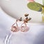 CRYSTAL TEARDROP EARRINGS – Rose Gold Tone Carousel 3