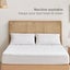 ESSN Healthguard Allergy Sensitive Waterproof Mattress Protector King Carousel 4