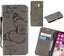 Galaxy J4 Plus case Embossed Butterfly Wallet Leather Case Carousel 1