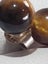 Tigerseye 6mm ball sterling silver stud earrings. Carousel 5