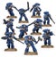 Warhammer 40,000 - Space Marines - 10x Multi-Part Assault Intercessors Carousel 1