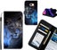 Galaxy J4 Plus case leather wallet case printed ID Carousel 1