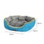 Pawz Electric Pet Heater Bed Heated Mat Cat Dog Heat Blanket Removable Cover S Carousel 10