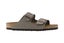 Birkenstock Arizona Birko-Flor Nubuck Regular Fit Sandal (Stone) Carousel 2