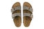Birkenstock Arizona Birko-Flor Nubuck Regular Fit Sandal (Stone) Carousel 3