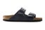 Birkenstock Unisex Arizona Birko-Flor Sandals (Navy) Carousel 4