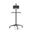 Office Laptop Floor Stand Height Adjustable Desktop Table Portable Rolling Carousel 4