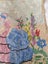 Vintage tapestry Lady in gown Carousel 1