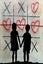 Framed $1 RESERVE 1 Panel Canvas Art Print - Love Win Carousel 1