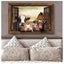 Framed $1 RESERVE 1 Panel Canvas Art Print - Life Style Carousel 2