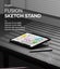 iPad Air 11" (M3/M2/4th/5th) Fusion Sketch Stand Black Case by Ringke Carousel 3