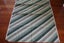 Retro Linen Fabric in Green Stripes - great for interior projects. Carousel 2