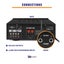 Amplifier System - BT/ MP3/ FM 200W Carousel 10