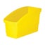 Acme Plastic Book Storage Tub Yellow 19cm High 228133 Carousel 1