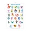 Acme Alphabet of Animals Wall Chart Poster 228061 Carousel 2