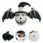 NNETM Halloween Inflatable Skull Bat with Hat Carousel 1